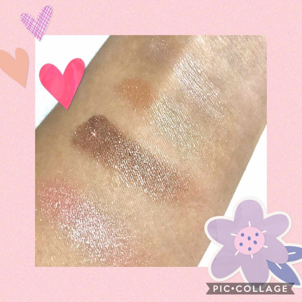 UR GLAM VELVET EYE COLOR PALETTE/U R GLAM/アイシャドウパレットを使ったクチコミ(2枚目)