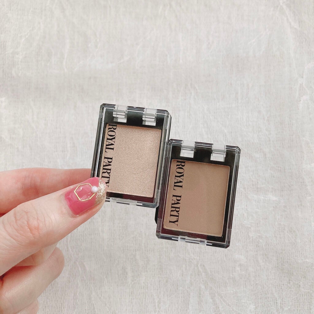 ロイヤルパーティー カスタムハイライト/DAISO/パウダーハイライトを使ったクチコミ(4枚目)