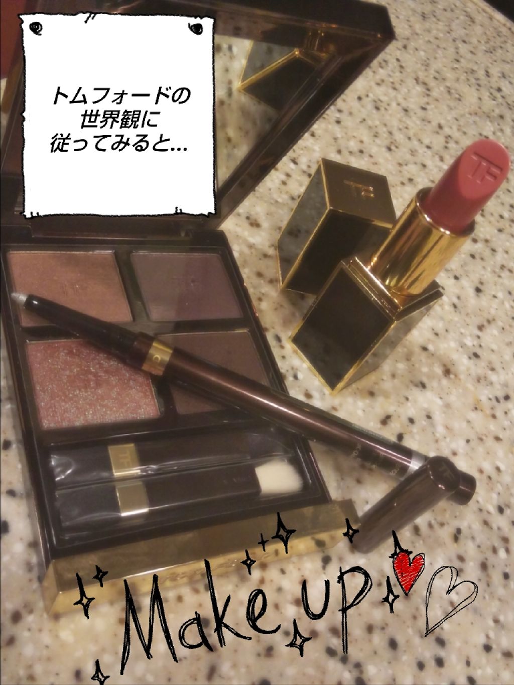 アイ カラー クォード/TOM FORD BEAUTY/アイシャドウパレットを使ったクチコミ（1枚目）