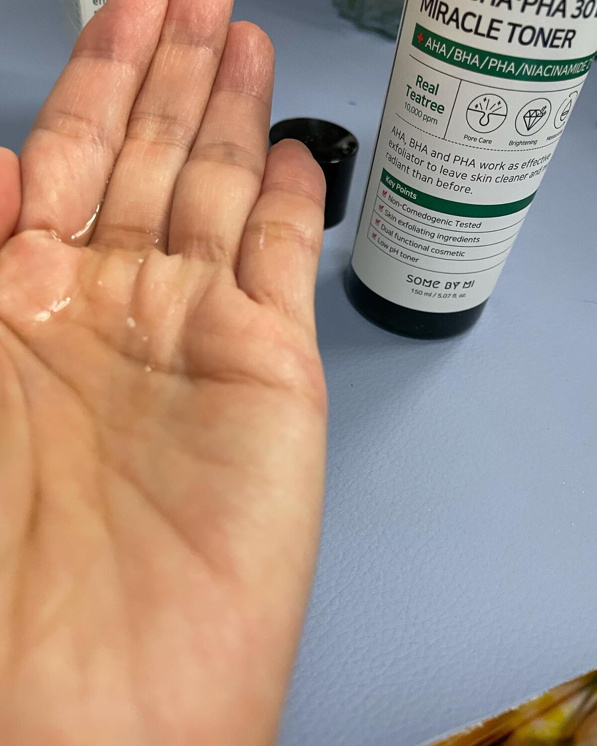 AHA·BHA·PHA 30デイズミラクルトナー/SOME BY MI/化粧水を使ったクチコミ（3枚目）
