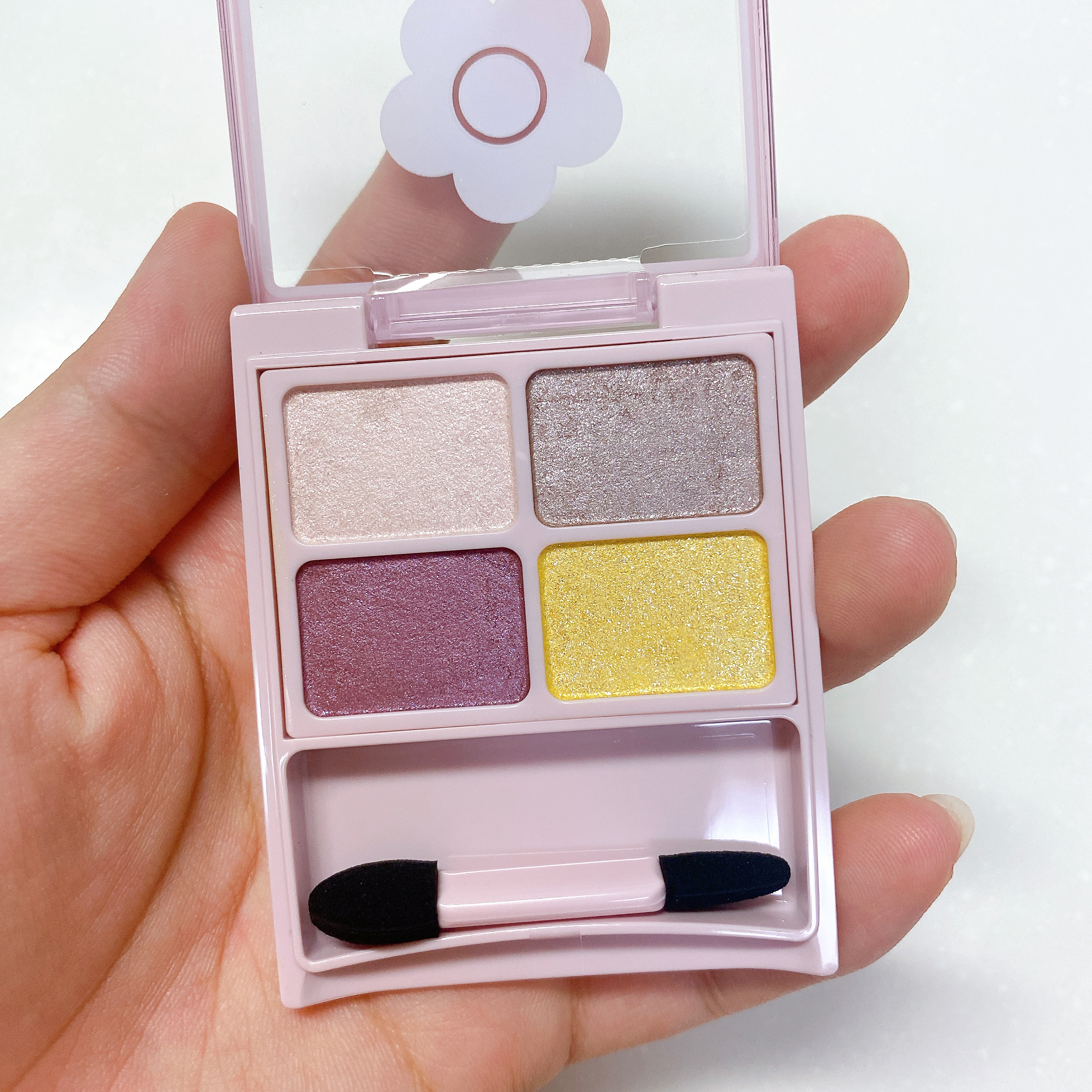 デイジードール アイカラー パレット BR-04 ハニーブラウン/DAISY DOLL by MARY QUANT/アイシャドウパレットを使ったクチコミ（2枚目）