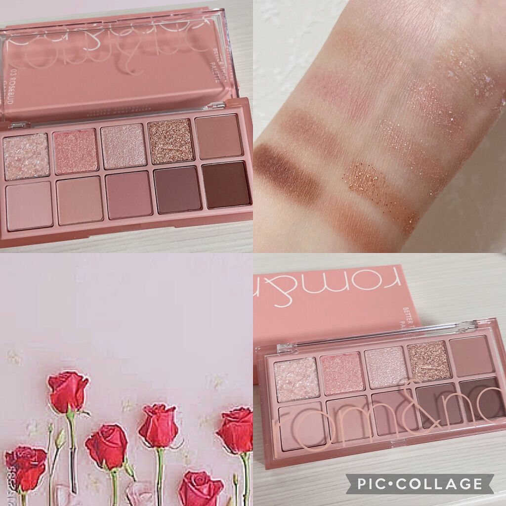 ベターザンパレット/rom&nd/アイシャドウパレットを使ったクチコミ（2枚目）