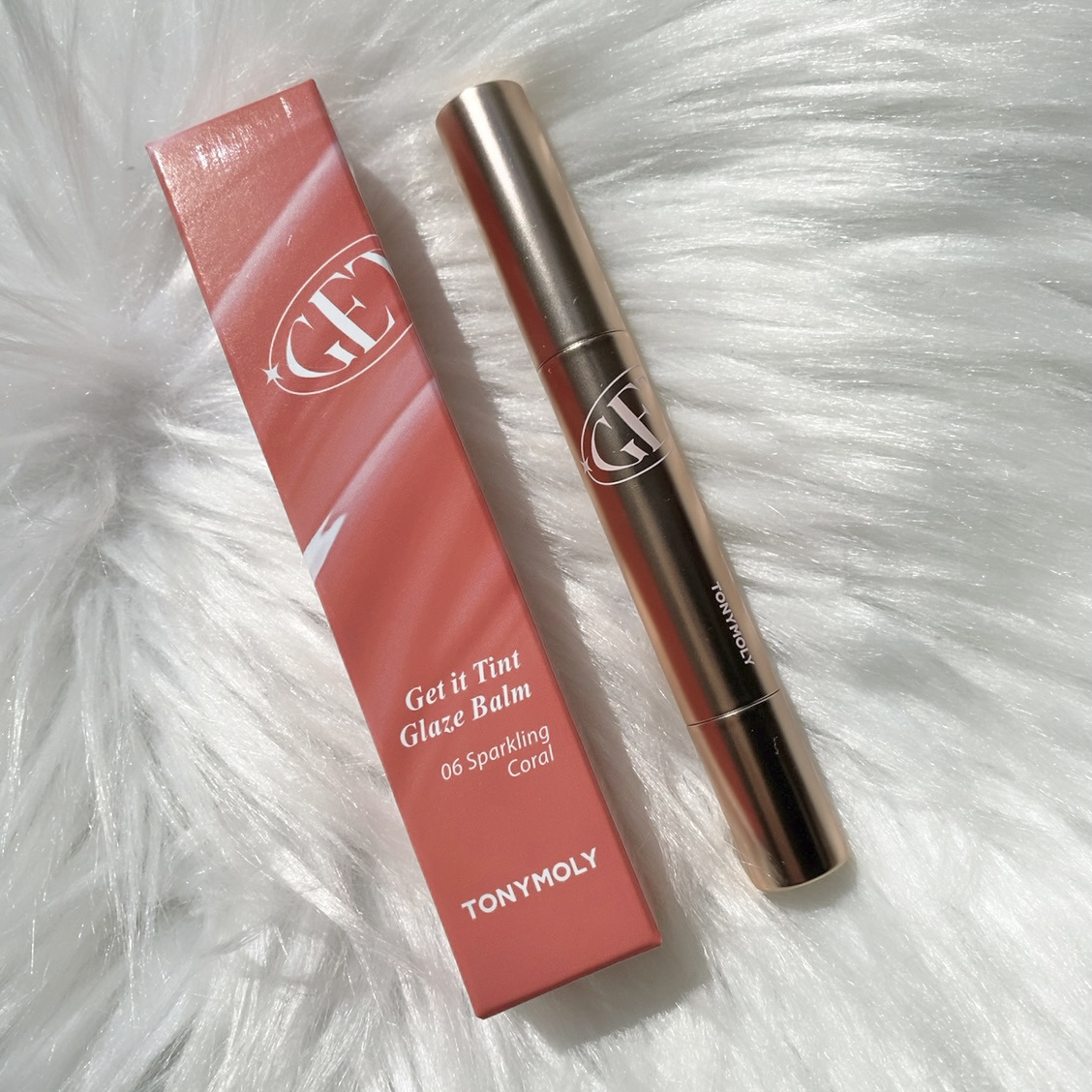 ゲットイットティントグレーズバーム/TONYMOLY/リップティントを使ったクチコミ（2枚目）