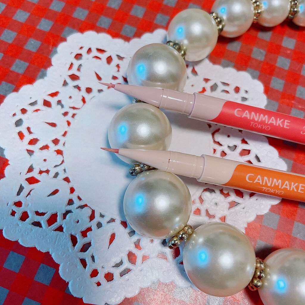 3wayスリムアイルージュライナー/キャンメイク/リキッドアイライナーを使ったクチコミ（2枚目）