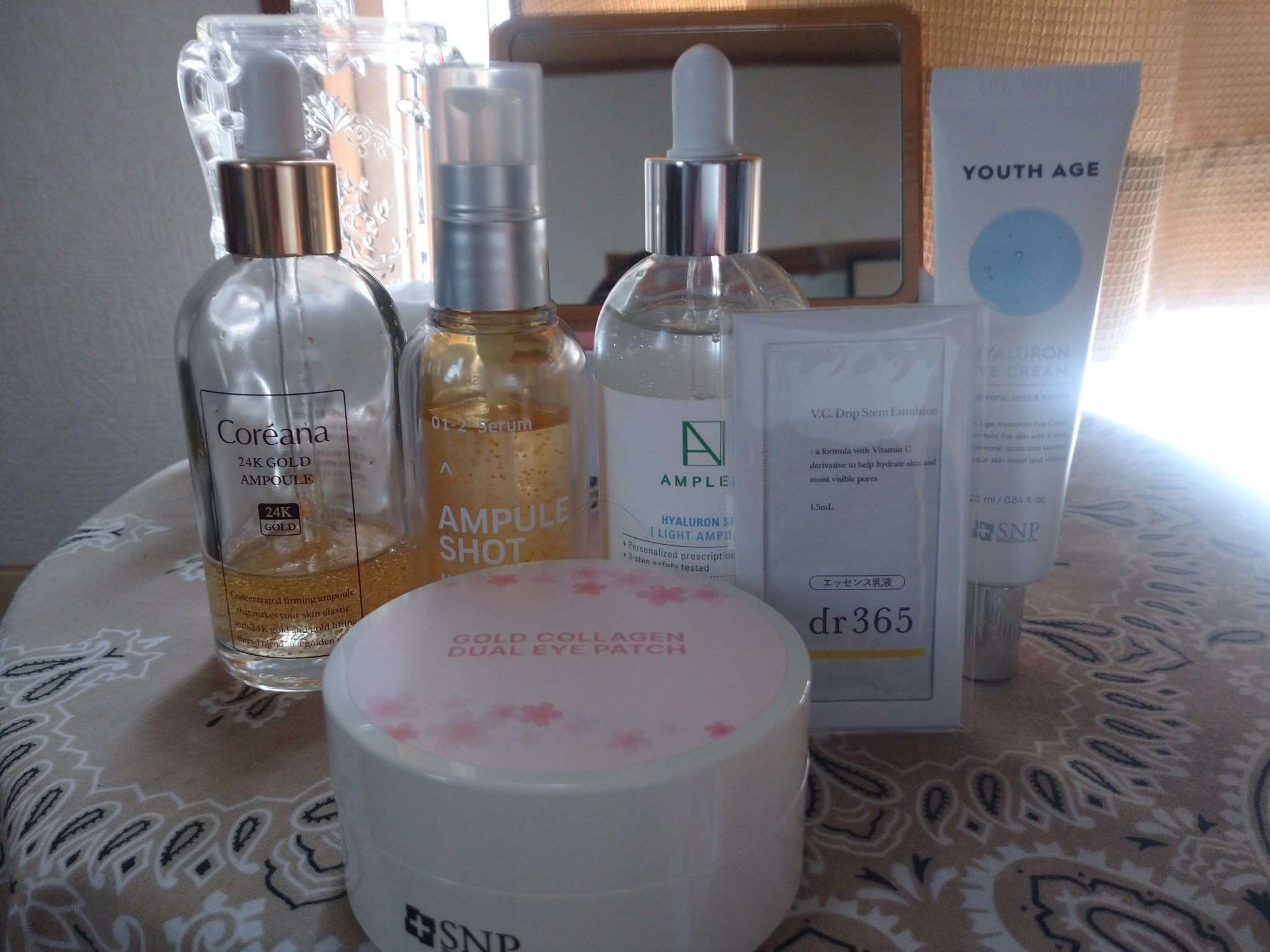 24Kゴールドアンプル/Coreana/美容液を使ったクチコミ（2枚目）
