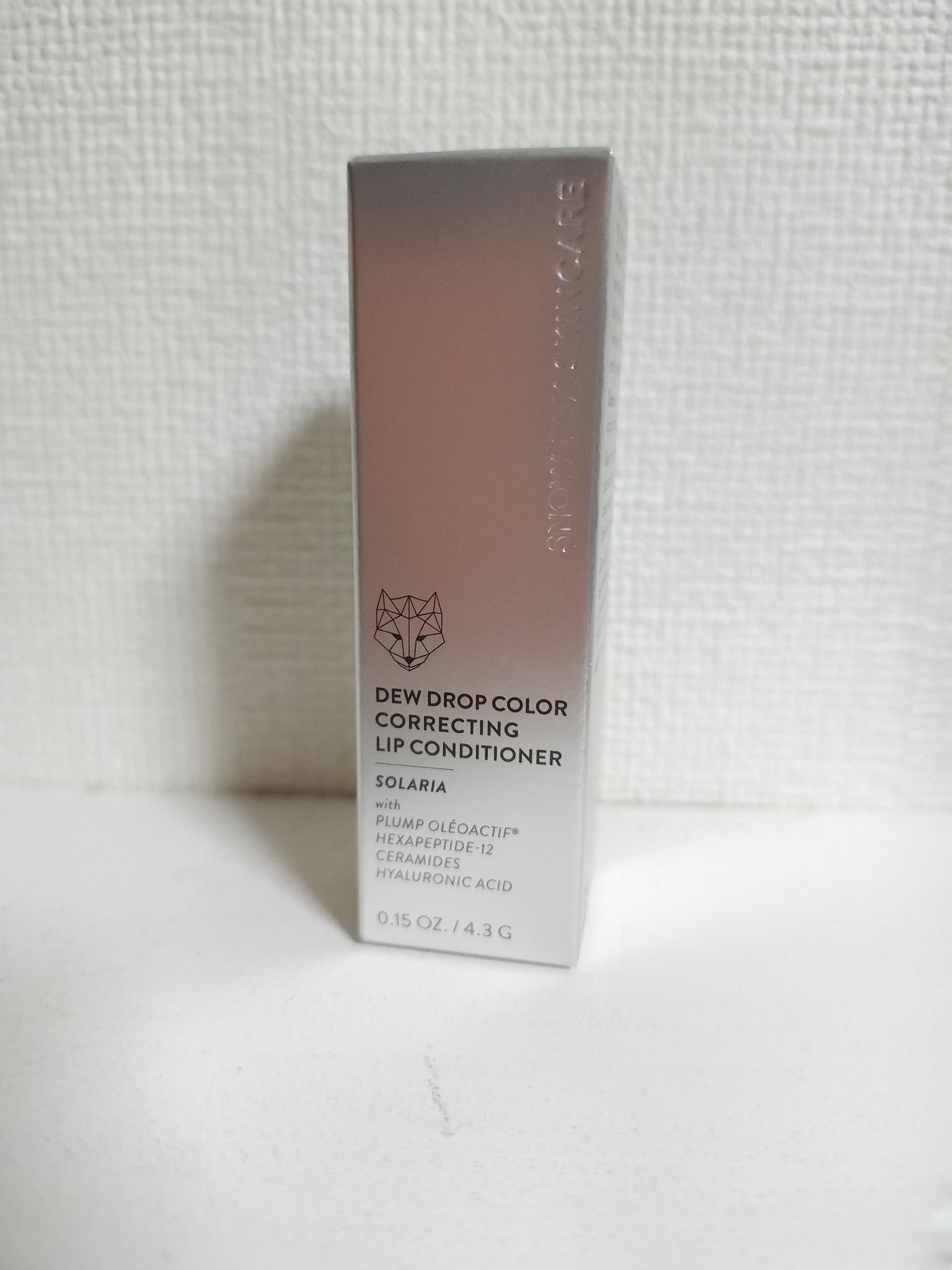 ソラリア リップ カラーコレクト コンディショナー/SNOW FOX SKINCARE/リップクリームを使ったクチコミ（2枚目）