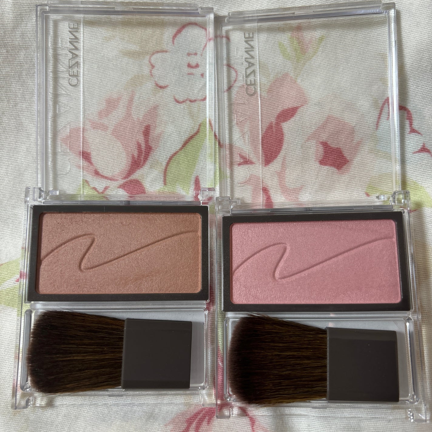 チークブラッシュ/CEZANNE/パウダーチークを使ったクチコミ(1枚目)