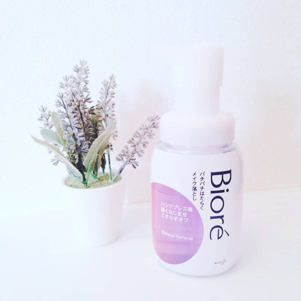 パチパチはたらくメイク落とし/ビオレ/クレンジングウォーターを使ったクチコミ(1枚目)