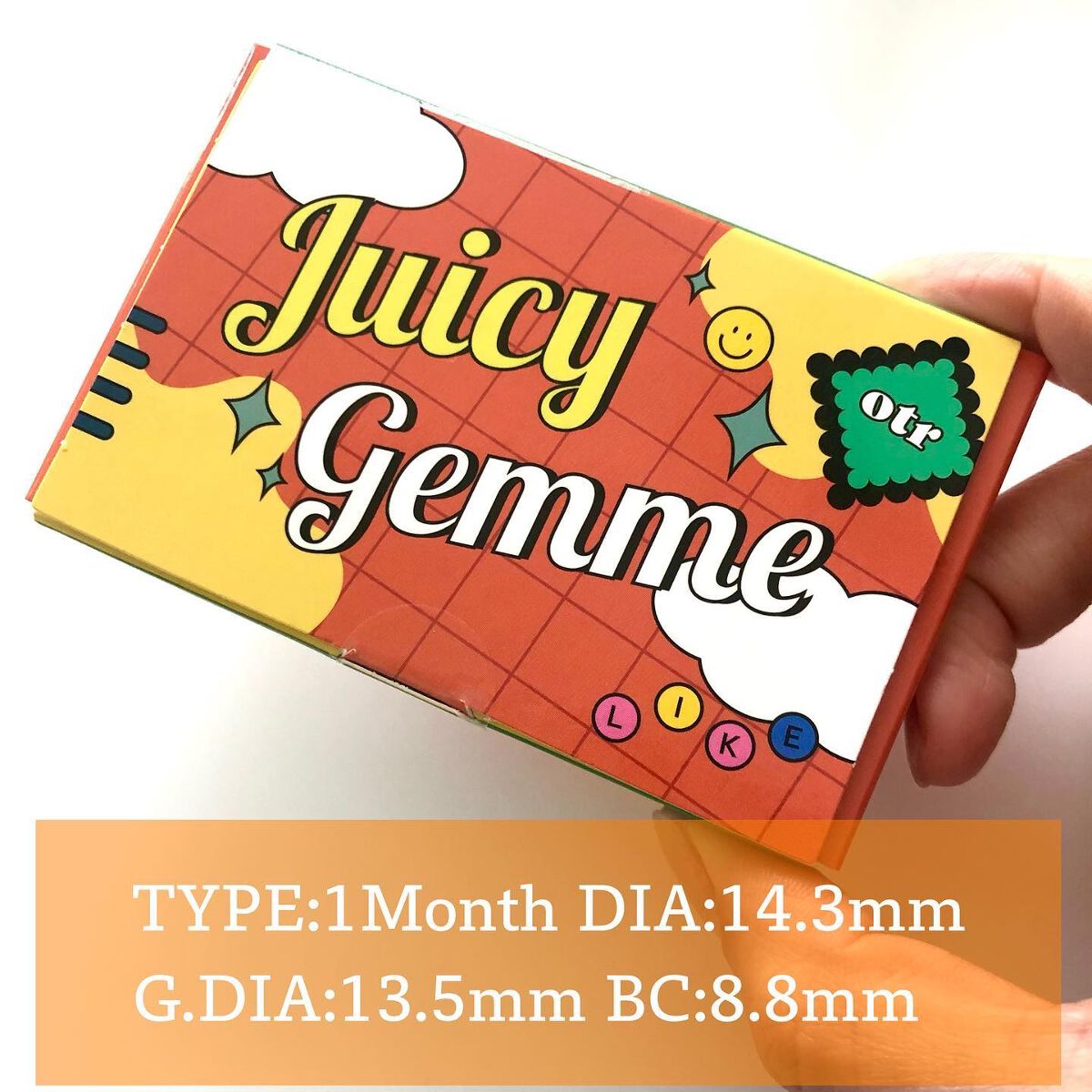 Juicy Gemme/otr/カラーコンタクトレンズを使ったクチコミ(6枚目)
