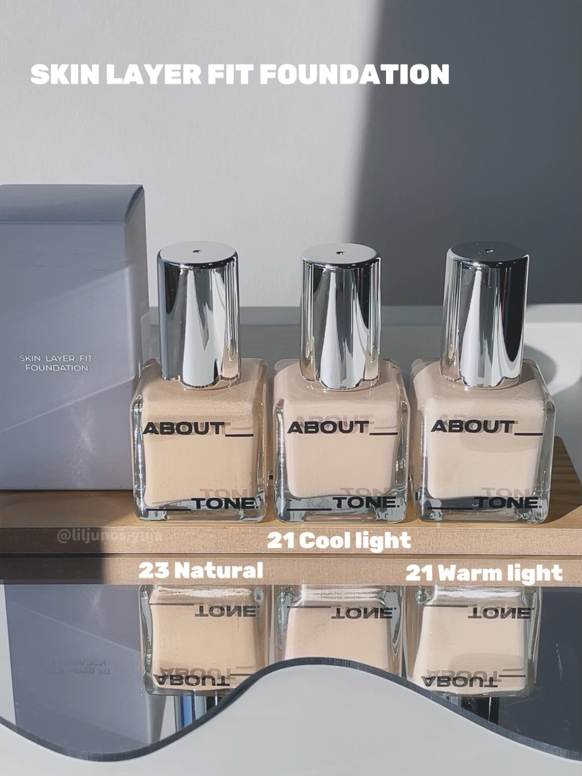 ゆじゃ on LIPS 「.<ABOUT_TONE>SKINLAYERFITFOUNDA..」(2枚目)