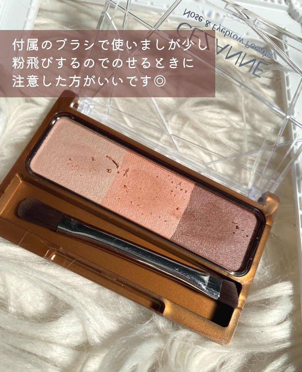 ノーズ&アイブロウパウダー/CEZANNE/パウダーアイブロウを使ったクチコミ(5枚目)