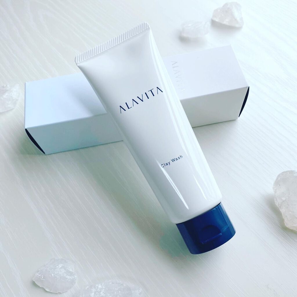 クレイウォッシュ/ALAVITA/洗顔フォームを使ったクチコミ(1枚目)