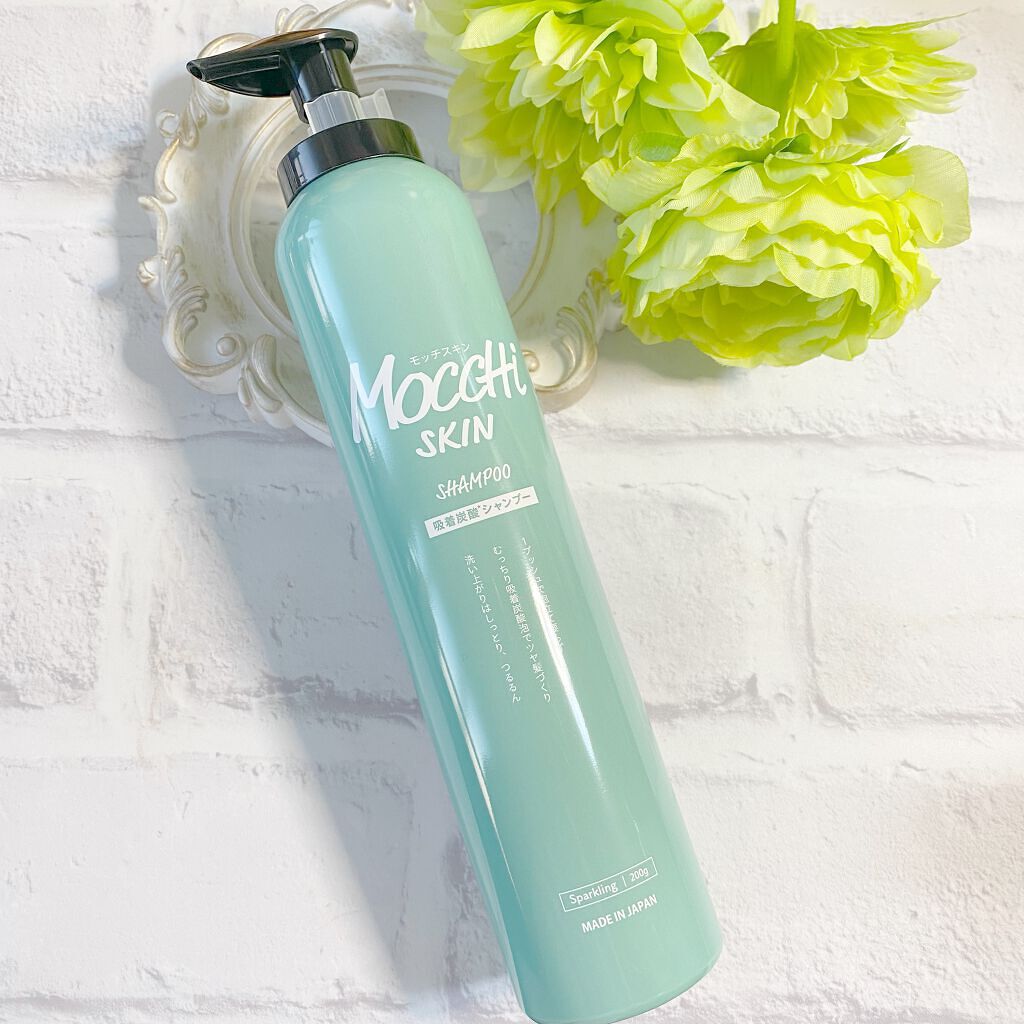 吸着スパークリングシャンプー /MoccHi SKIN/市販シャンプーを使ったクチコミ（2枚目）