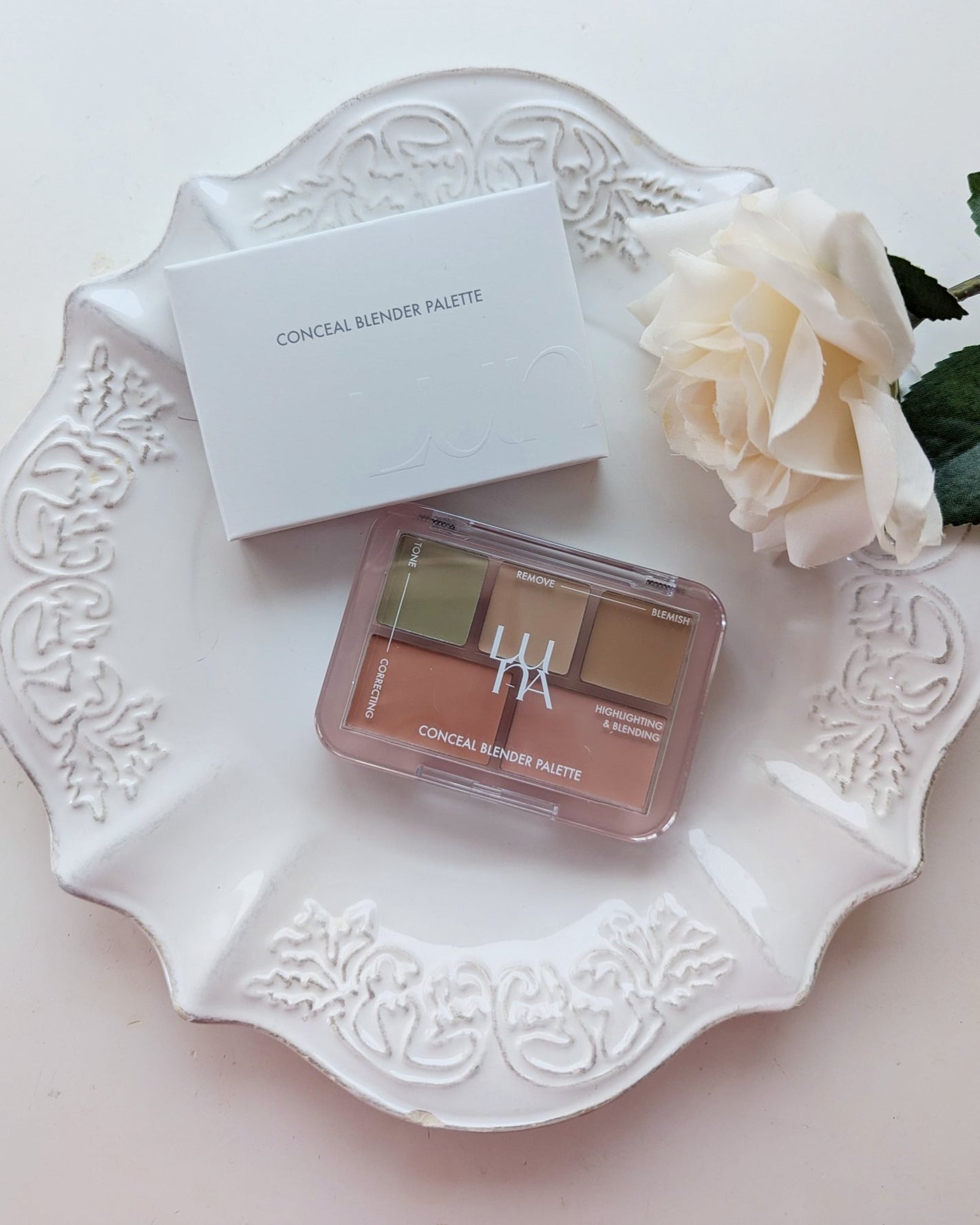 コンシールブレンダーパレット/LUNA/パレットコンシーラーを使ったクチコミ(1枚目)