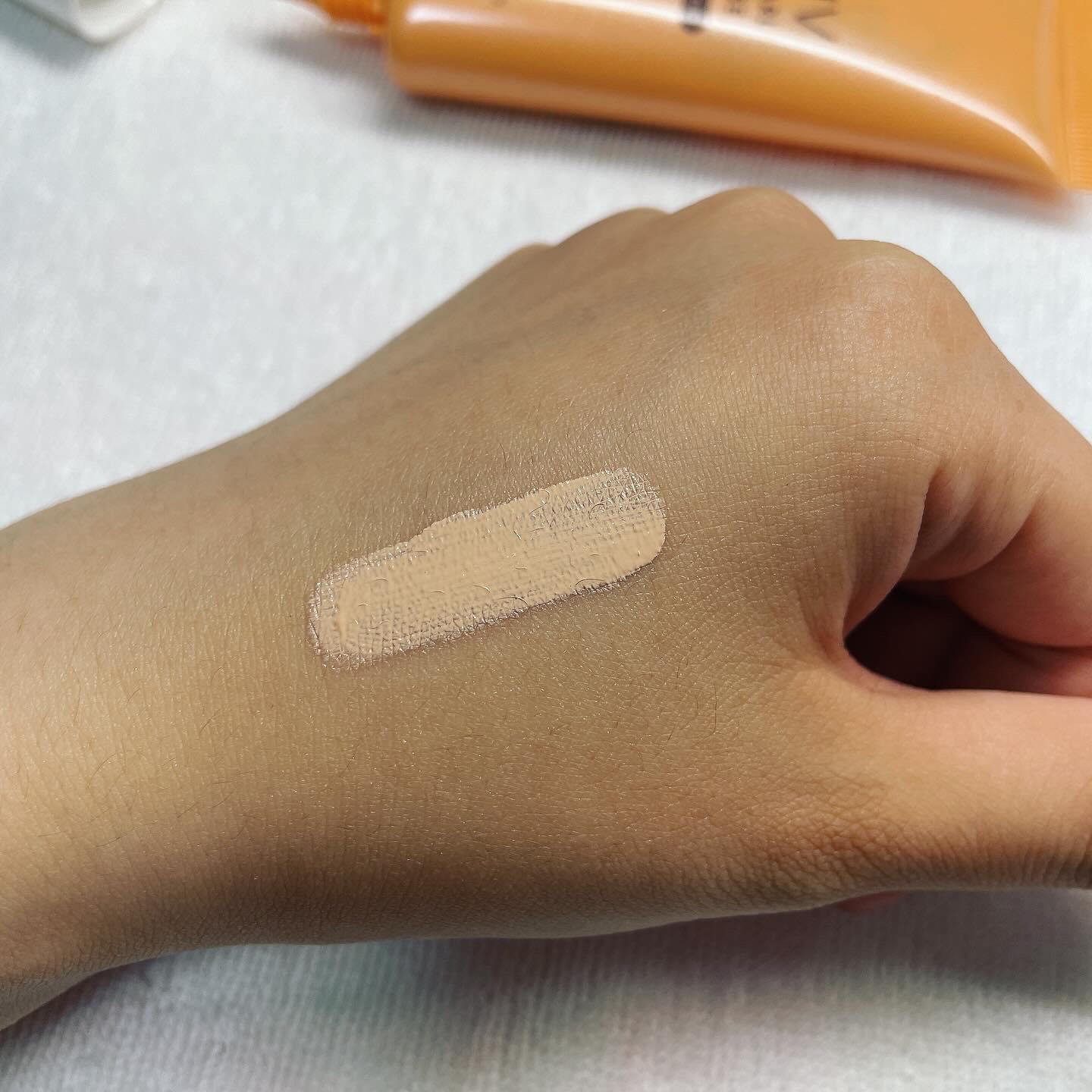 UVパールベース/Kirei&co./日焼け止めクリームを使ったクチコミ（3枚目）