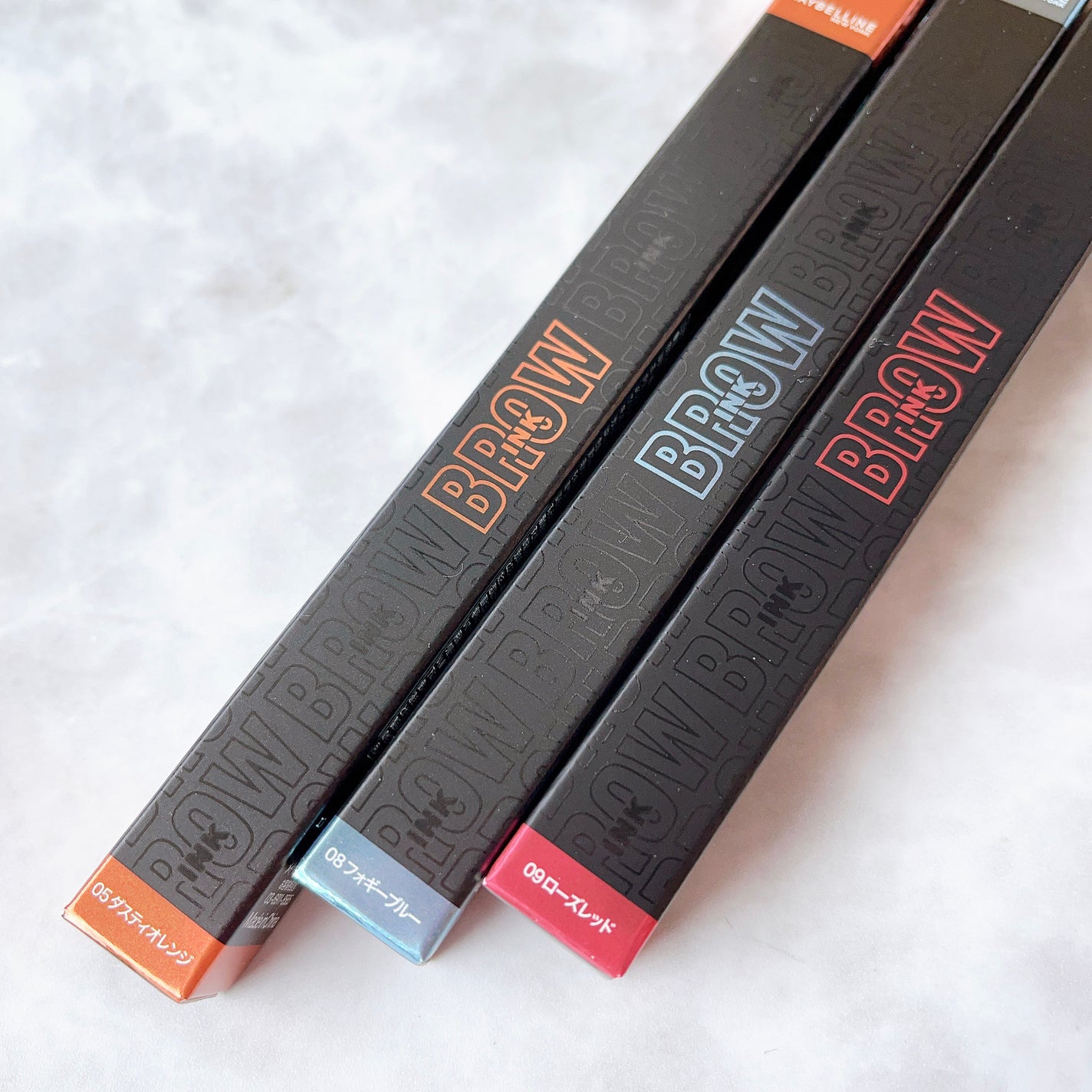 ブロウインク カラーティントデュオ/MAYBELLINE NEW YORK/眉ティントを使ったクチコミ(5枚目)