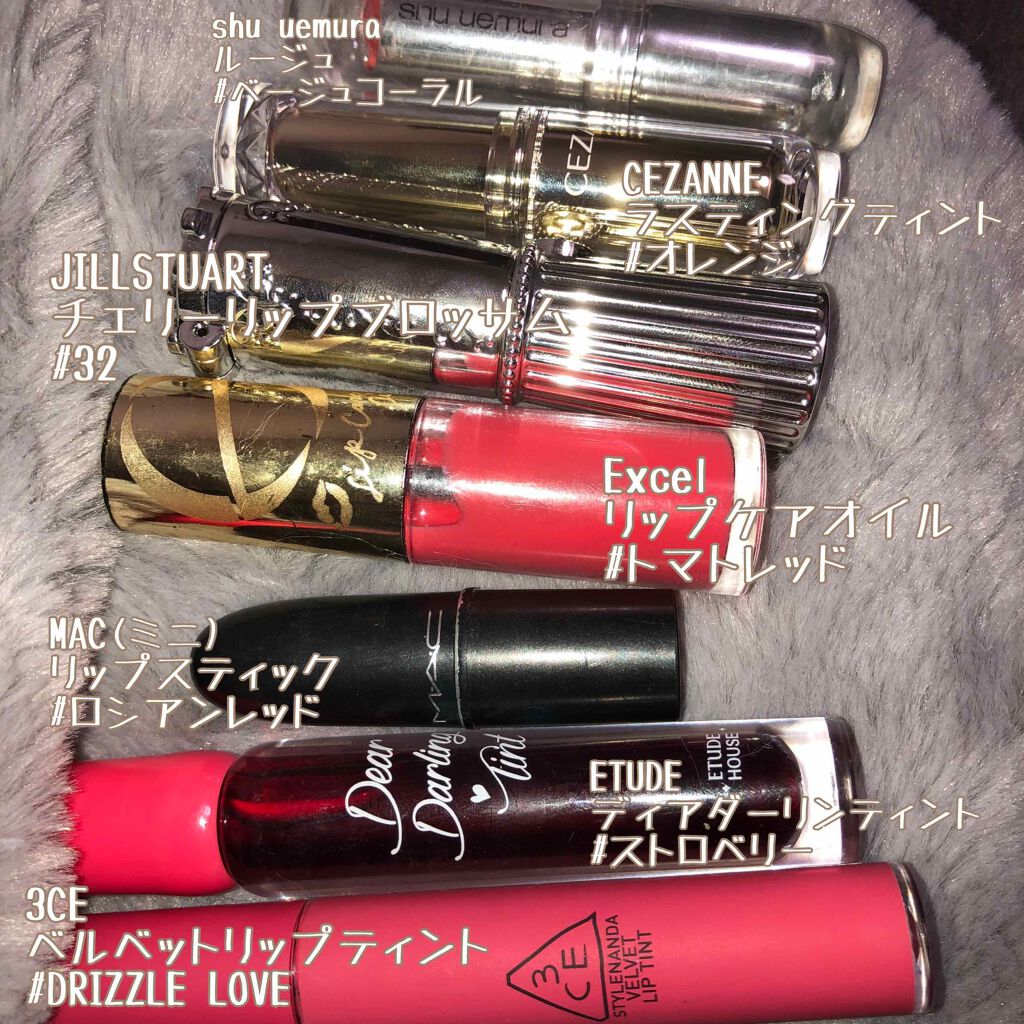 3CE ベルベット リップティント/3CE/リップティントを使ったクチコミ（2枚目）