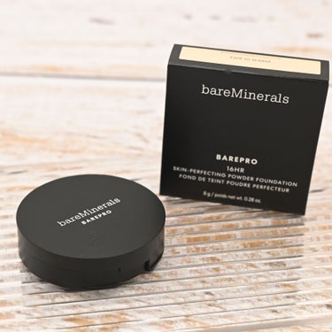 ベアプロ 16HR パウダー ファンデーション フェア 10 ウォーム/bareMinerals/パウダーファンデーションを使ったクチコミ（1枚目）