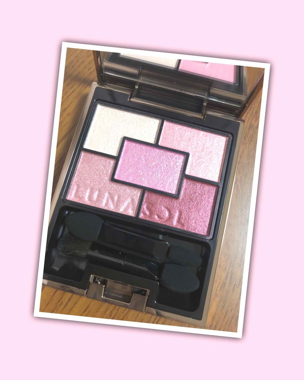 ジェミネイトアイズ/LUNASOL/アイシャドウパレットを使ったクチコミ（1枚目）