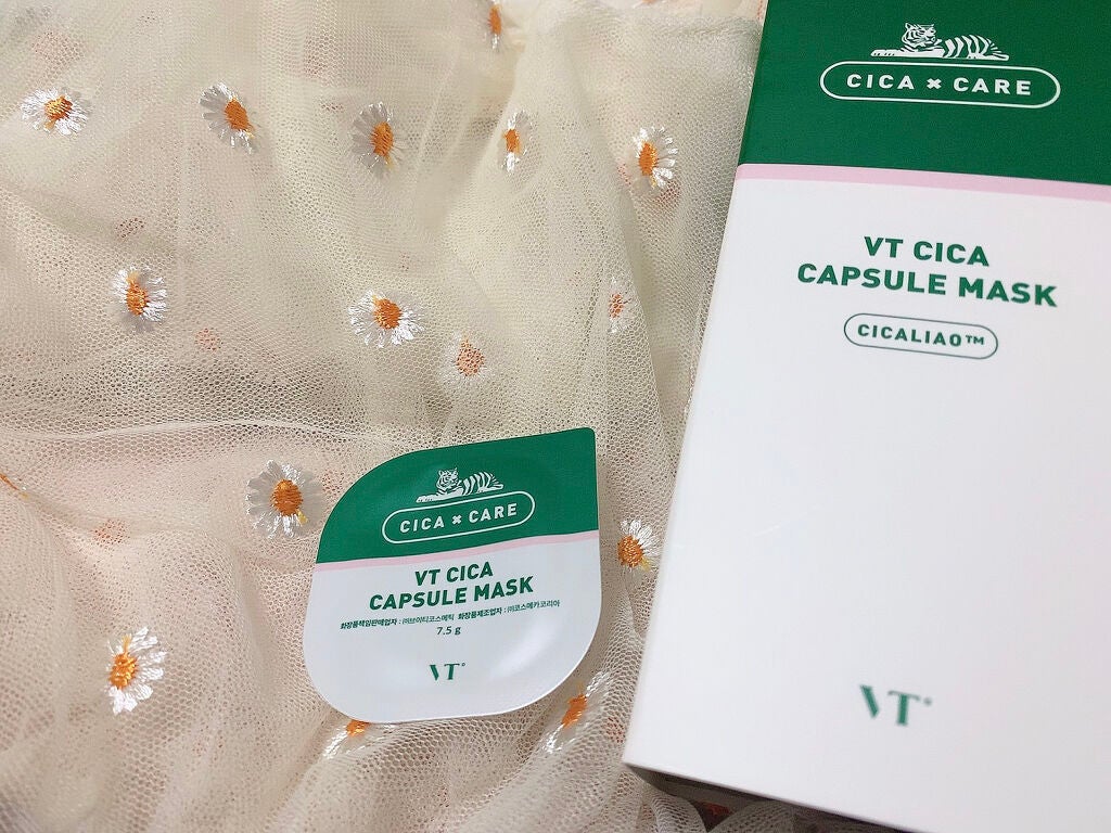 CICA カプセルマスク/VT/洗い流すパック・マスクを使ったクチコミ(1枚目)