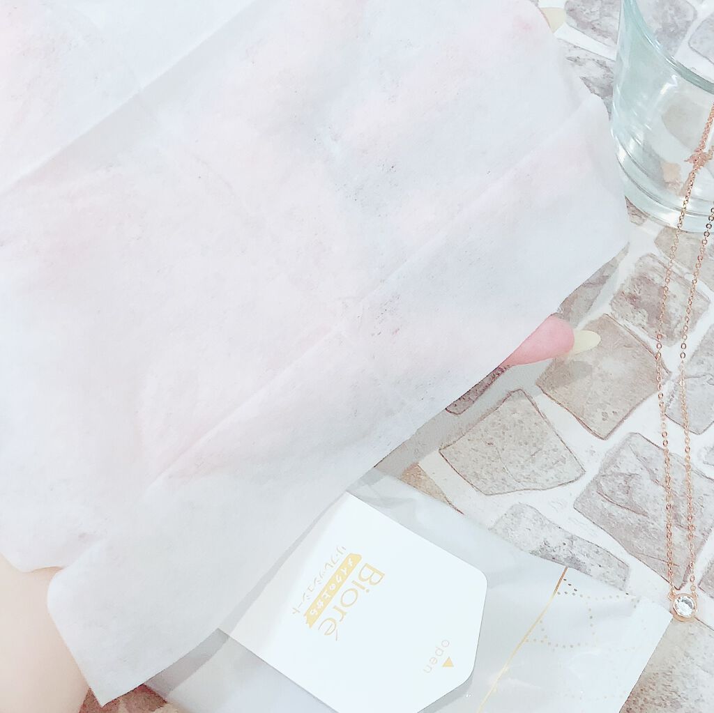 メイクの上からリフレッシュシート/ビオレ/フェイスシートを使ったクチコミ(5枚目)