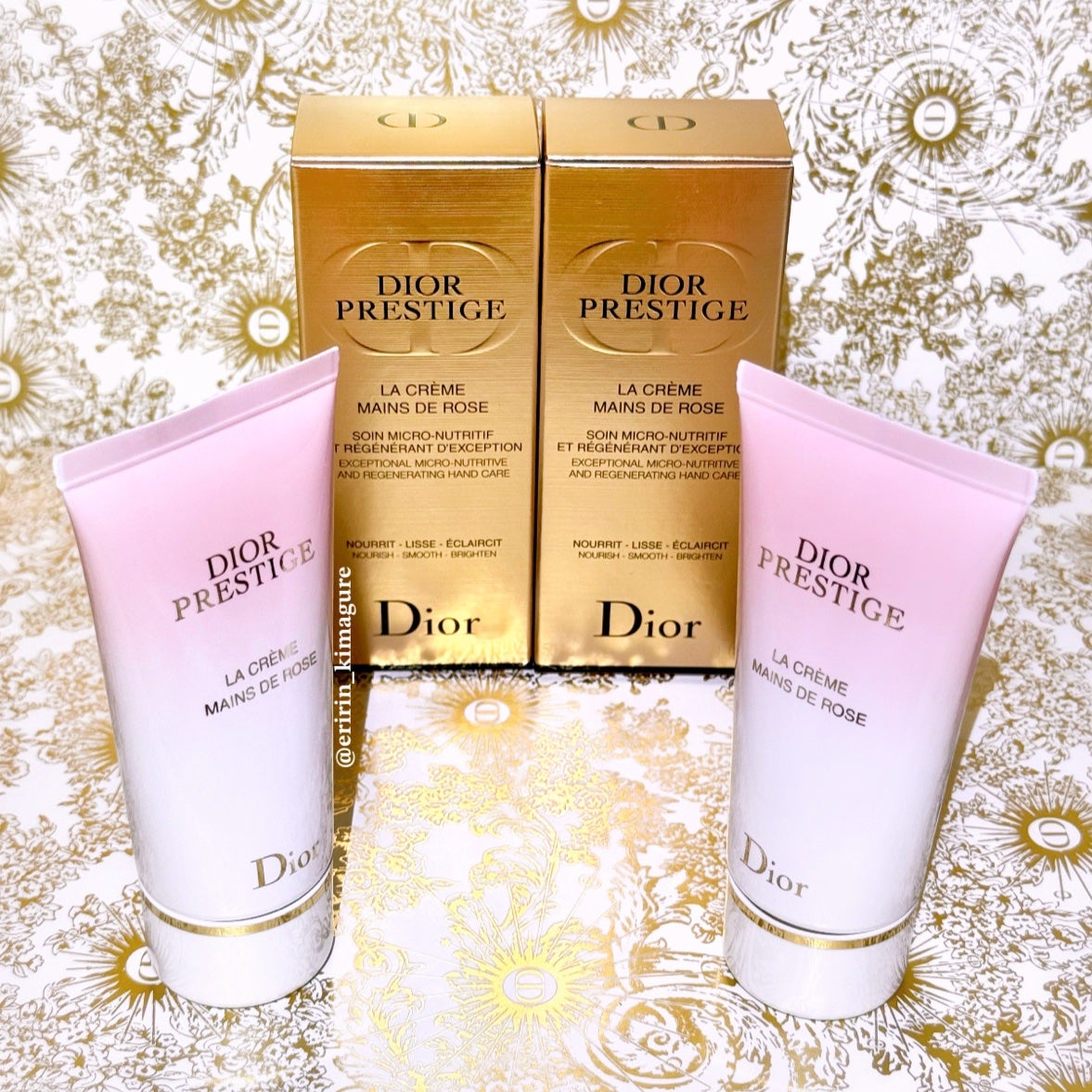 プレステージ ラ クレーム マン ド ローズ/Dior/ハンドクリームを使ったクチコミ(7枚目)