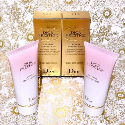 プレステージ ラ クレーム マン ド ローズ/Dior/ハンドクリームを使ったクチコミ(7枚目)