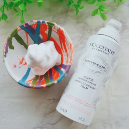 レーヌブランシュ イルミネイティングクレンジングフォーム/L'OCCITANE/洗顔フォームを使ったクチコミ(1枚目)