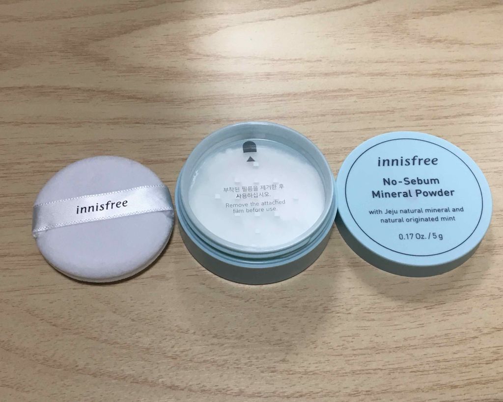 ノーセバム ミネラルパウダー/innisfree/ルースパウダーを使ったクチコミ（1枚目）