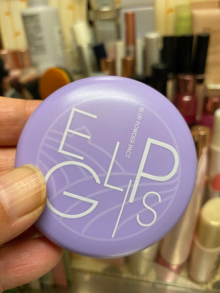 ブラーパウダーパクト ラベンダーエディション 23号/EGLIPS/化粧下地を使ったクチコミ(1枚目)