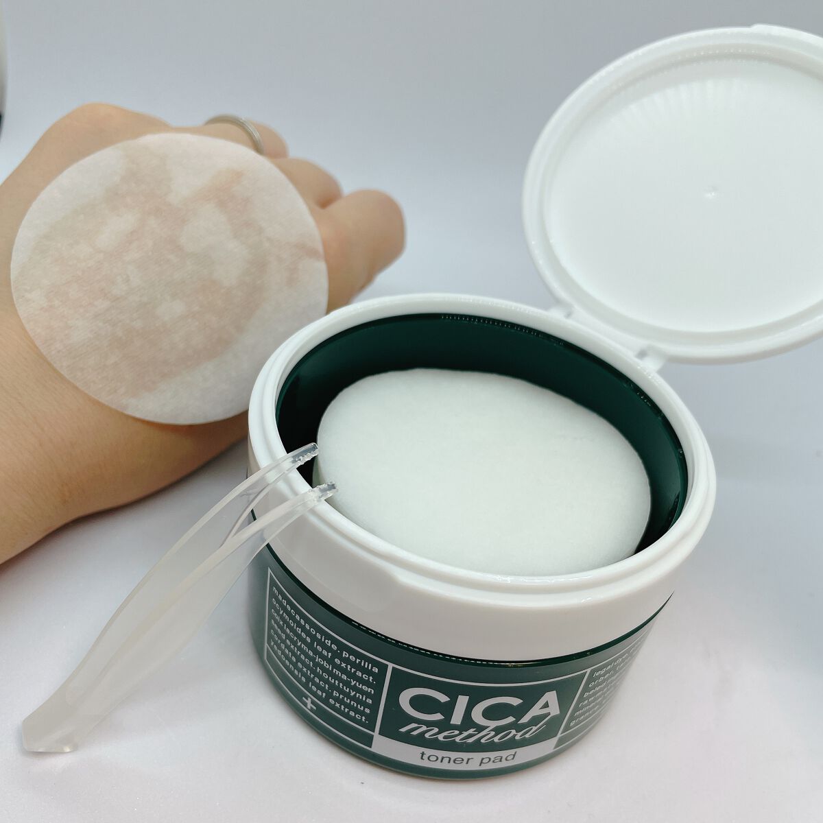 CICA method TONER PAD/コジット/化粧水を使ったクチコミ(3枚目)