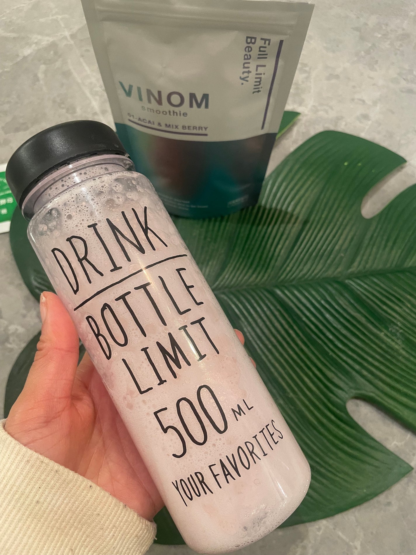 ちゃんまぃ on LIPS 「☀✨朝ご飯。1杯で美栄養100%補給♪完全美容スムージー「VI..」(10枚目)