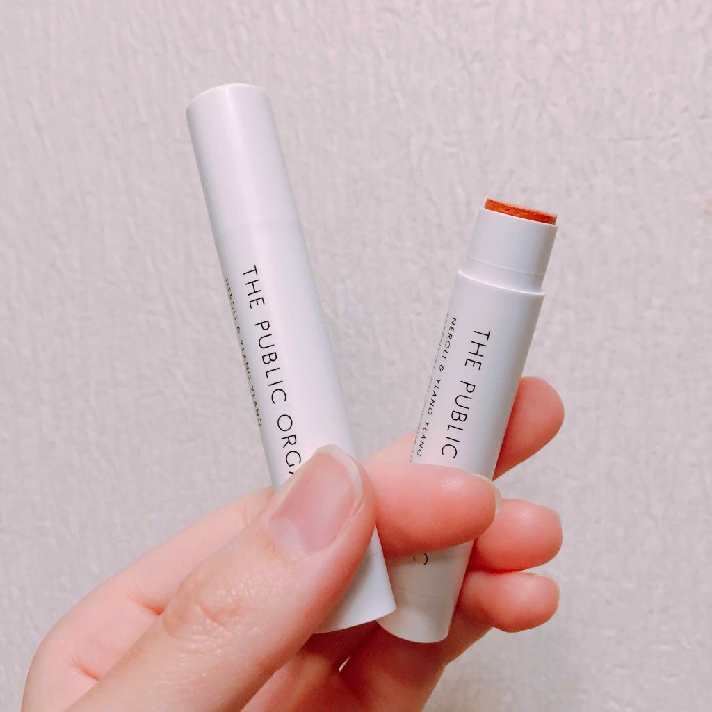 オーガニック認証 精油カラーリップスティック/THE PUBLIC ORGANIC/口紅を使ったクチコミ(1枚目)