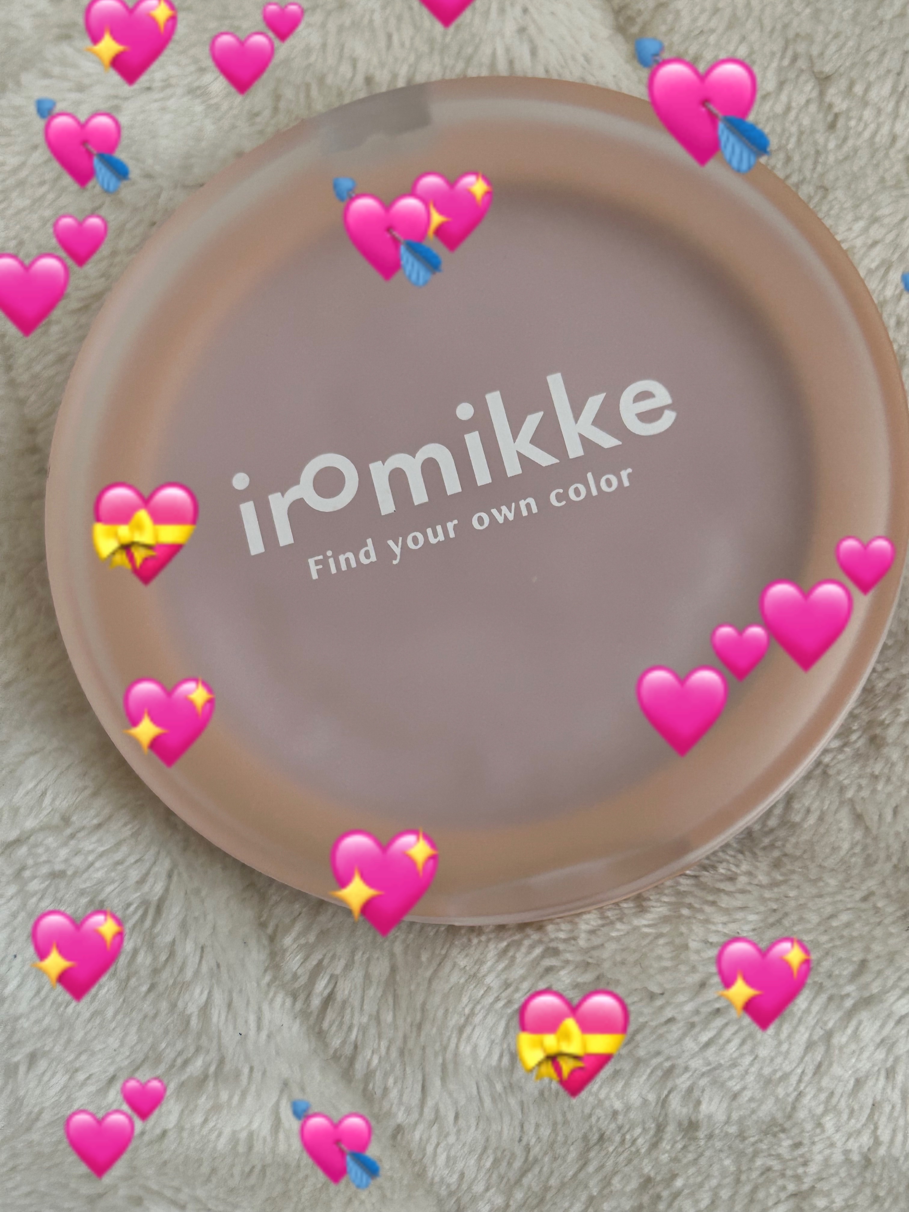 iromikke イロミッケ フィルタープレストパウダーのクチコミ「iromikkeのフィルタープレストパウダーは友達からもらったので、お値段等詳しい事はよくわか.....」（1枚目）