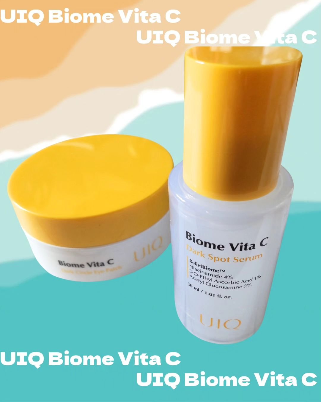 バイオームビタC黒クマアイパッチ/UIQ/シートマスク・パックを使ったクチコミ（1枚目）