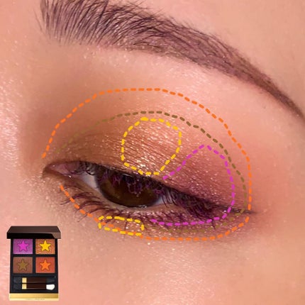 アイ カラー クォード/TOM FORD BEAUTY/アイシャドウパレットを使ったクチコミ(4枚目)