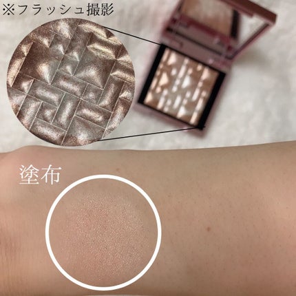 ハイライティング パウダー 01 ピンクグロウ(ミニ)/BOBBI BROWN/パウダーハイライトを使ったクチコミ(3枚目)