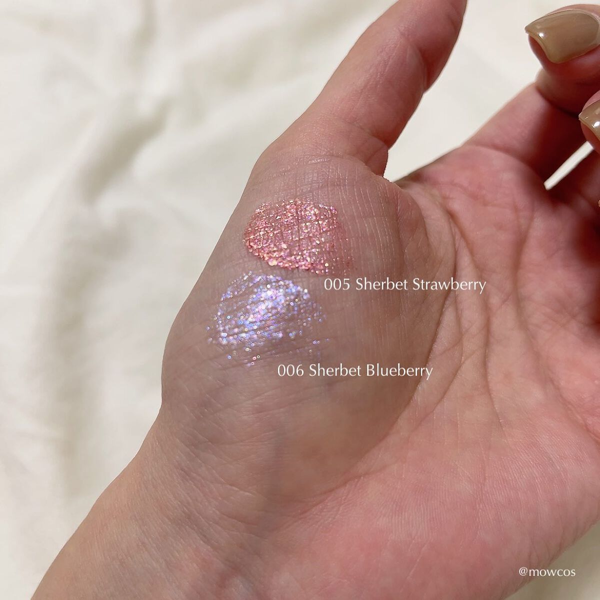 プリズムシャイングリッター/BLEND BERRY/グリッターを使ったクチコミ(4枚目)