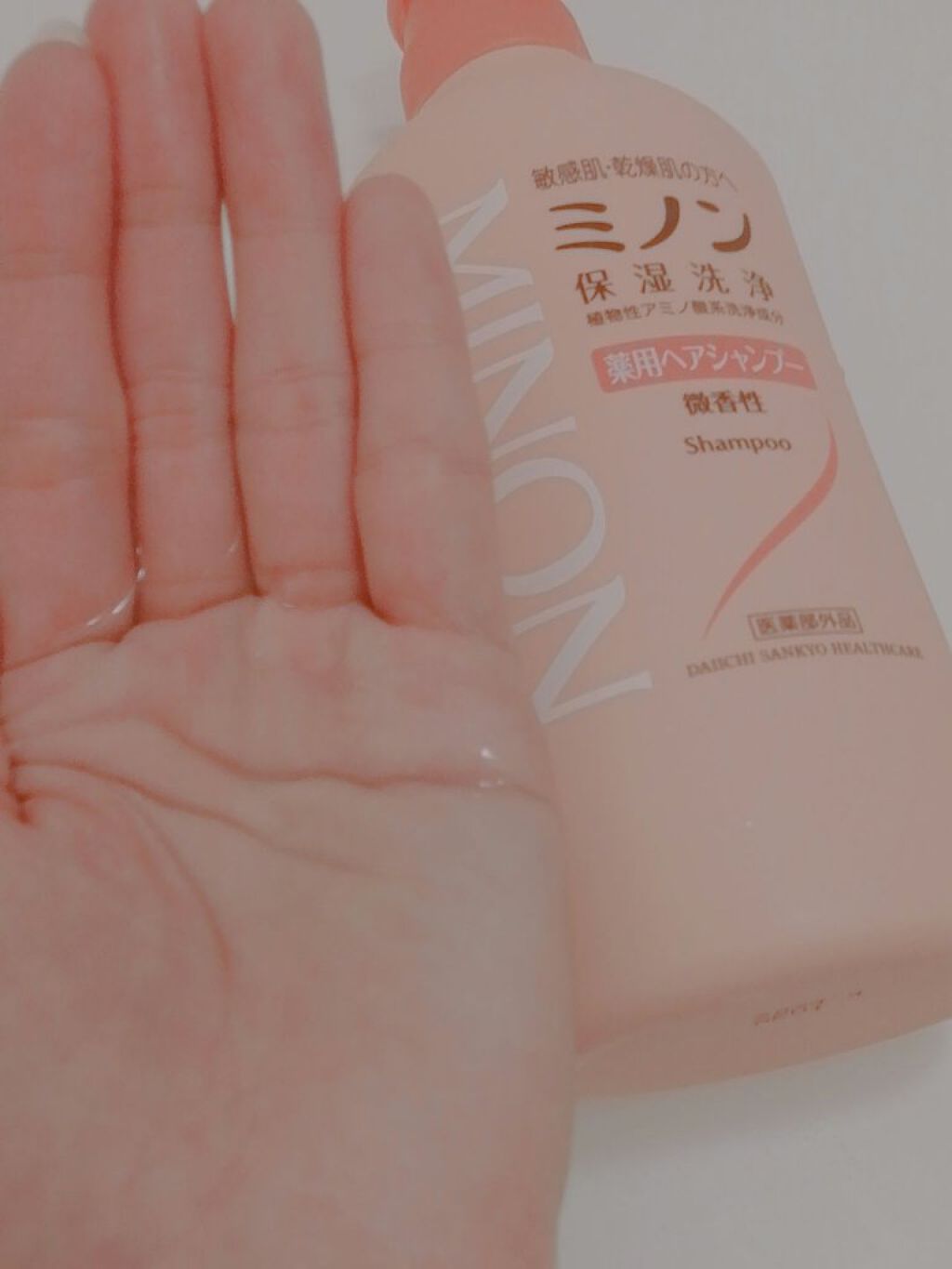 ミノン薬用ヘアシャンプー／薬用コンディショナー/ミノン/市販シャンプーを使ったクチコミ（3枚目）