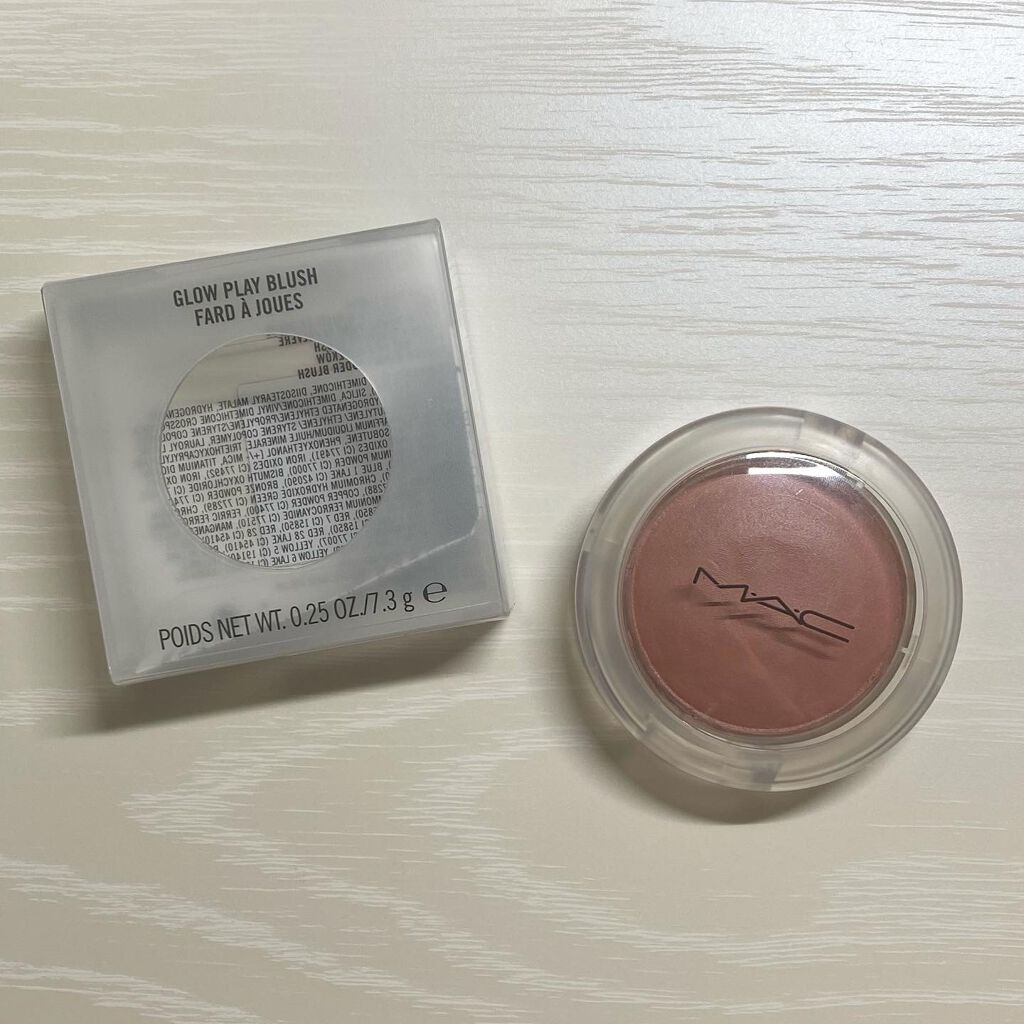 グロー プレイ ブラッシュ ブラッシュ, プリーズ/M・A・C/ジェル・クリームチークを使ったクチコミ（1枚目）