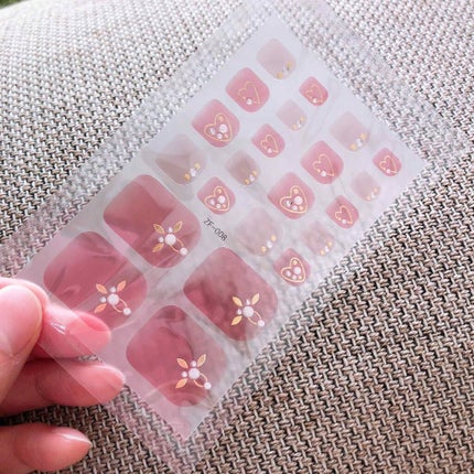 ネイルシール/Qoo10/ネイルシールを使ったクチコミ(2枚目)