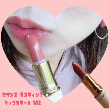 ラスティング リップカラーN/CEZANNE/口紅を使ったクチコミ(1枚目)
