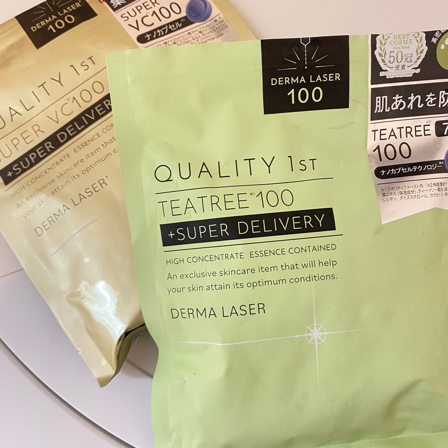 ダーマレーザー スーパーTEATREE100マスク/クオリティファースト/シートマスク・パックを使ったクチコミ(1枚目)