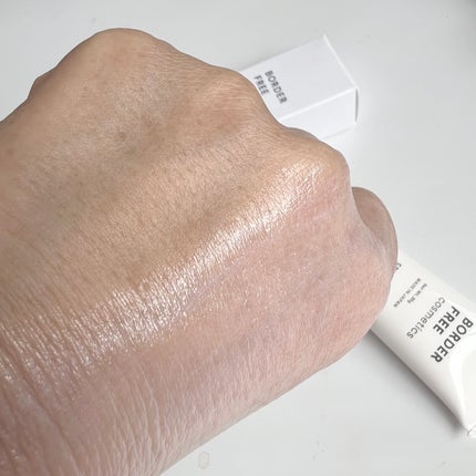 クリアグロウリンクルUV/BORDER FREE cosmetics/日焼け止め・UVケアを使ったクチコミ(6枚目)