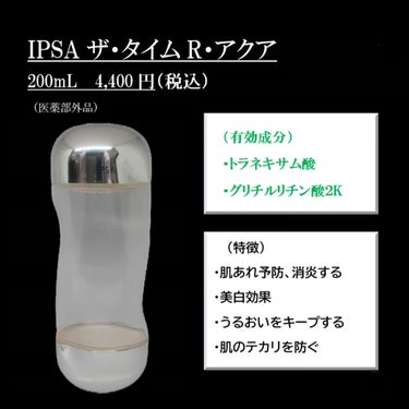 ザ・タイムR アクア 200ml/IPSA/化粧水を使ったクチコミ（2枚目）