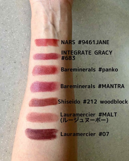 オーデイシャスリップスティック/NARS/口紅を使ったクチコミ(1枚目)