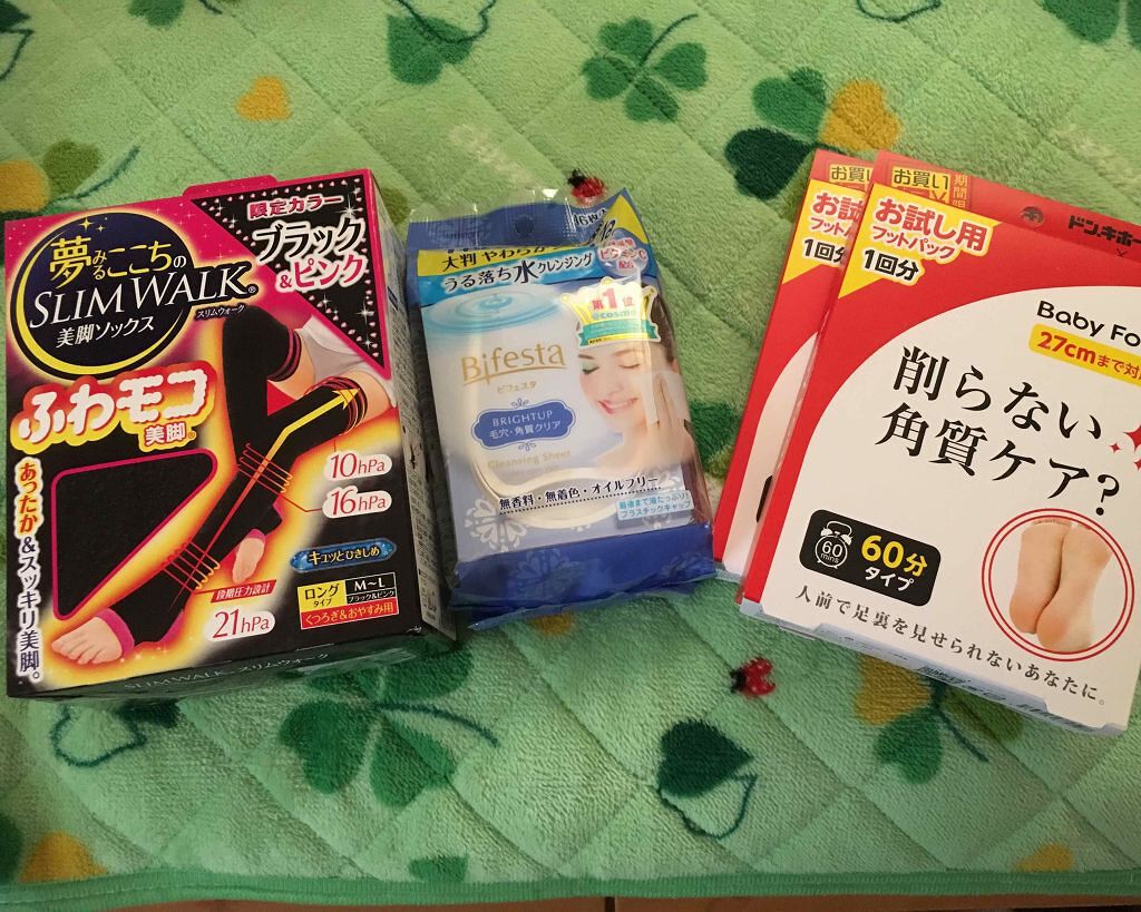 夢みるここちのスリムウォーク ふわモコ美脚(ロングタイプ)/SLIMWALK/着圧ソックス・レギンスを使ったクチコミ（1枚目）