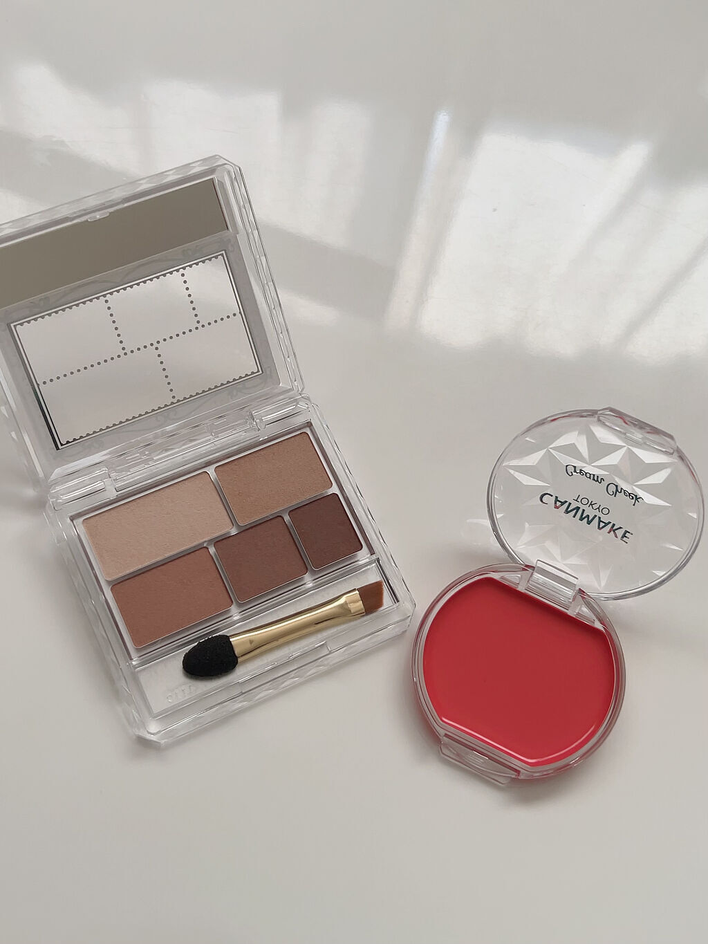 クリームチーク/キャンメイク/ジェル・クリームチークを使ったクチコミ（2枚目）