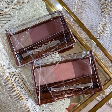 ノーズ&アイブロウパウダー/CEZANNE/パウダーアイブロウを使ったクチコミ(7枚目)