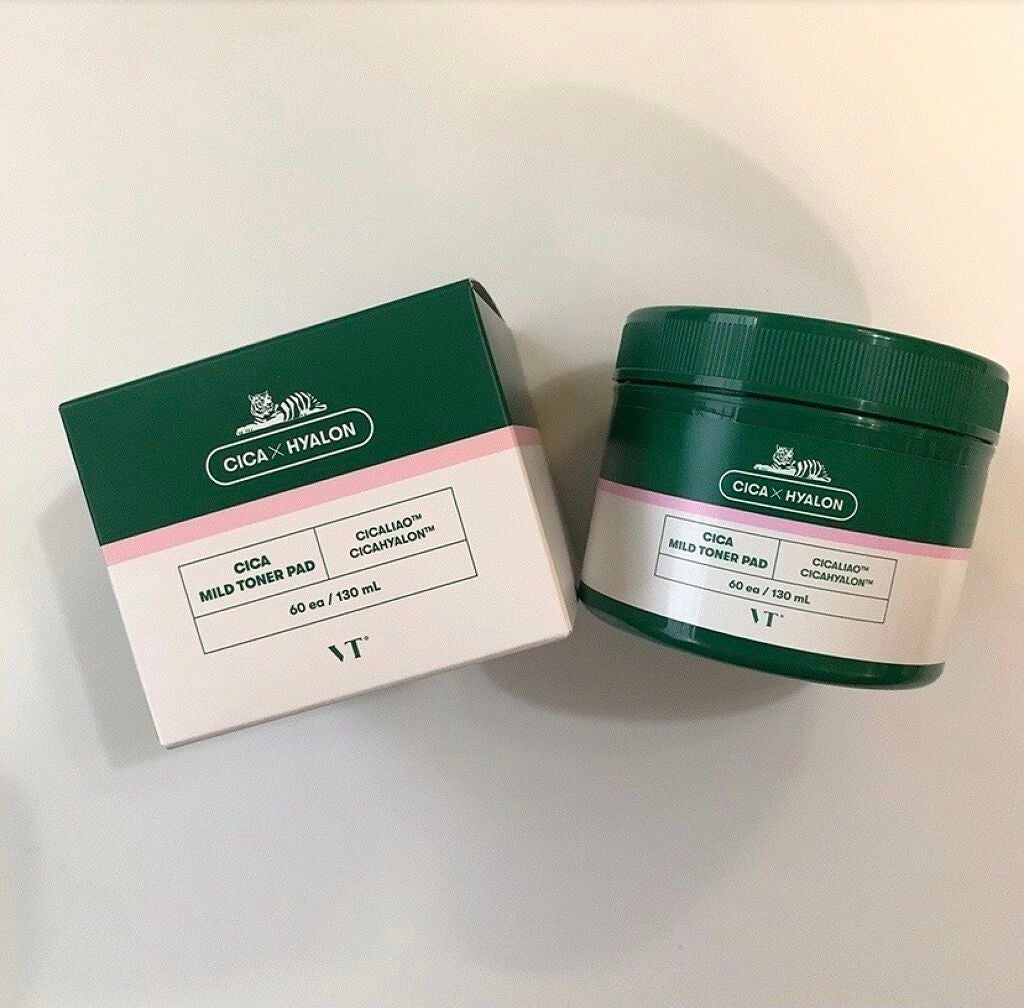 CICA マイルドトナーパッド/VT/トナーパッドを使ったクチコミ(1枚目)